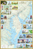 Mid Atlantic Lighthouses Map open