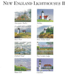 New England Lighthouses II Notecards by Marsha York