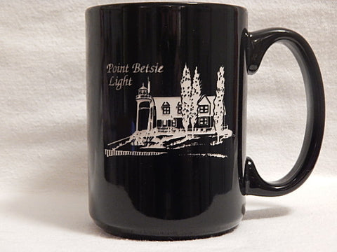 Point Betsie, MI Lighthouse Coffee Mug