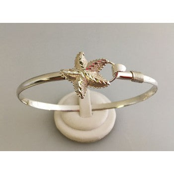 Starfish Fancy Bangle Bracelet