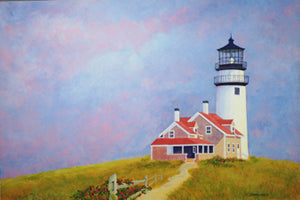 "Cape Cod Light" by C Barry Hills