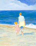 "Beach Time" by C Barry Hills