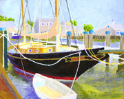 "In Port" by C Barry Hills