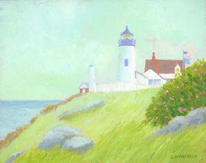"Morning Mist, Pemaquid" by C Barry Hills