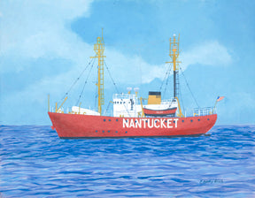 Nantucket Lightship by C Barry Hills – The Cape Cod Store
