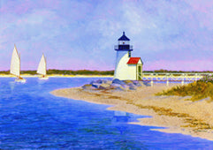 "Rounding Brant Point" by C Barry Hills