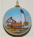 Cove Point, MD Lighthouse Ornament by Marsha York