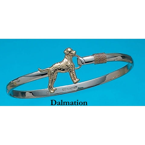 Dalmatian Bangle Bracelet
