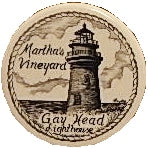 Scrimshaw Gay Head Lighthouse Magnet