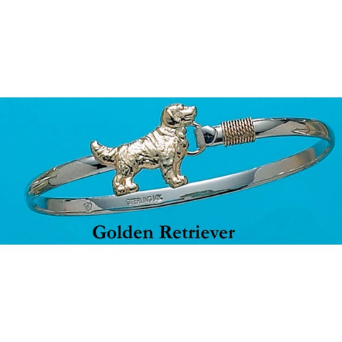 Golden Retriever Bangle Bracelet