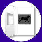 Galloping Horse Smart Move Animated Greeting Card