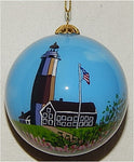 Montauk Point, NY Lighthouse Ornament by Marsha York