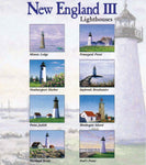 New England Lighthouses III Notecards by Marsha York