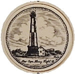 Scrimshaw New Cape Henry Lighthouse Magnet