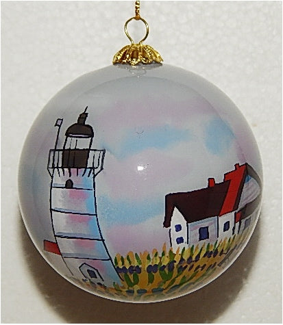 Race Point, MA Lighthouse Ornament by Marsha York