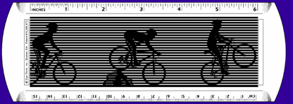 Trick Bike Scanimation Ruler