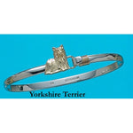 Yorkshire Terrier Bangle Bracelet